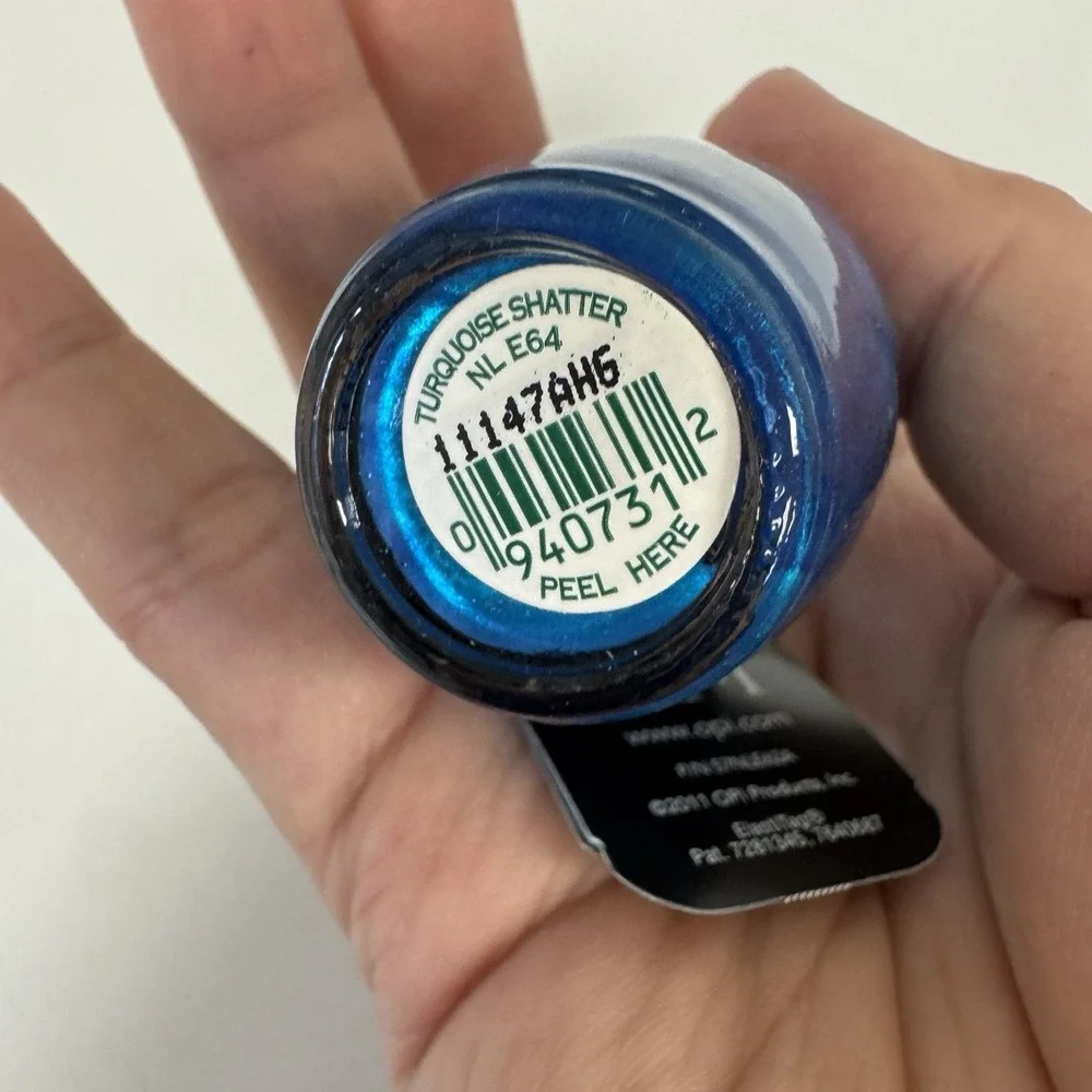 OPI Nail Lacquer NL E64 - Turquoise Shatter